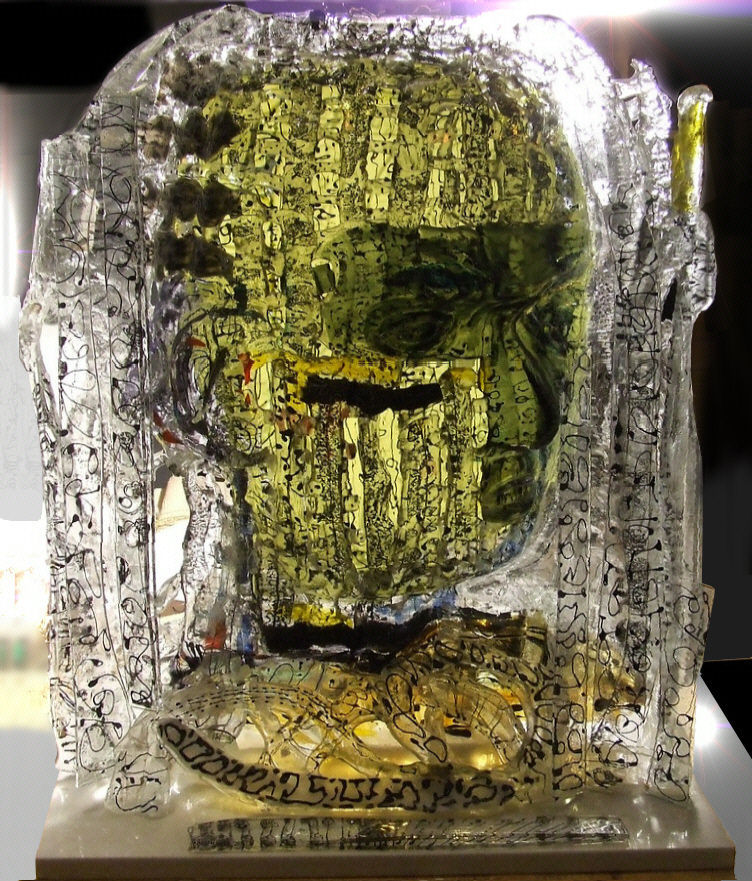 Gerd Sonntag, glass, art collection, verre, jena, maler, glass sculpture, auction, art, kunst, künstler