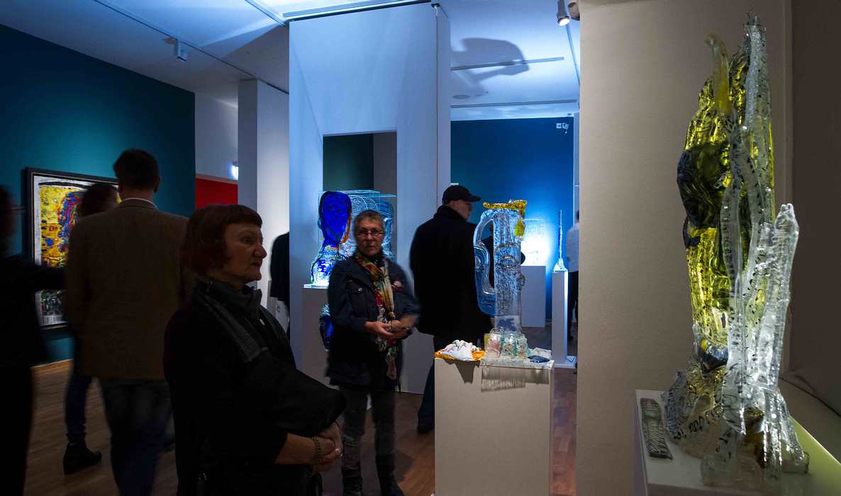 Gerd Sonntag, glass, verre, art collection, jena, maler,  sculpture, auction, art, kunst, künstler