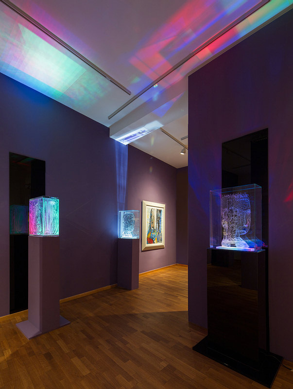 Gerd Sonntag, glass, verre, virdo, sculpture, auction, art, kunst, künstler