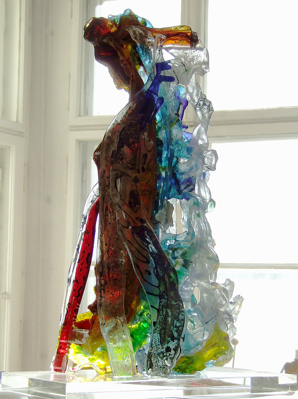 Gerd Sonntag, Glas, Skulptur, glass, sculpture, auction 