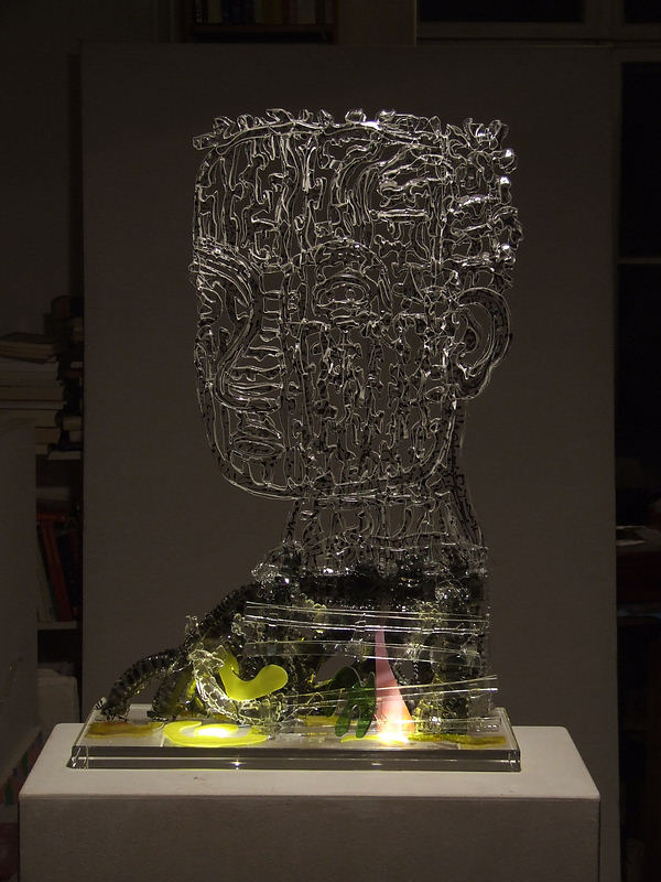 Gerd Sonntag, Glas, Skulptur, glass, sculpture, auction 