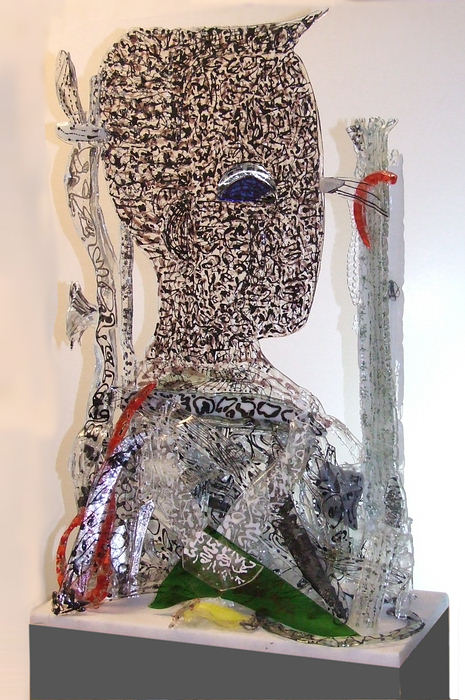 Gerd Sonntag, Glas, Skulptur, glass, sculpture, auction 