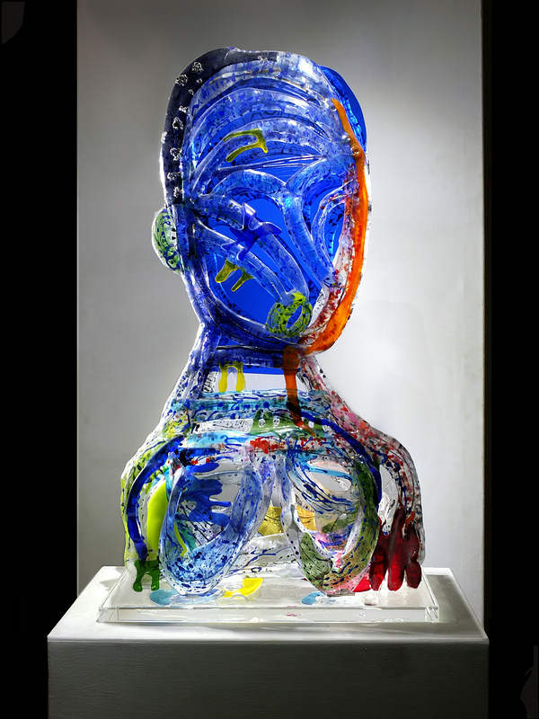 Gerd Sonntag, Glas, Kunst, Künstler, glass, verre, vidro, art , sculpture, paintings, Skulptur