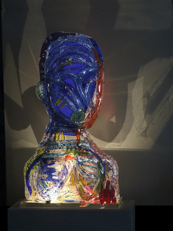 Gerd Sonntag, Glas, Kunst, Künstler, glass, verre ,vidro, art, painter, Maler, tableau, sculpture