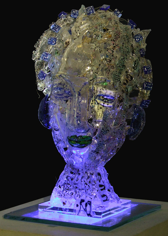 Gerd Sonntag, Glas, Skulptur, glass, sculpture, auction 