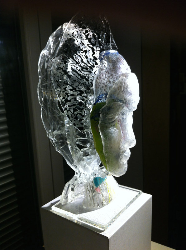 Gerd Sonntag, Glas, Skulptur, glass, sculpture, auction 