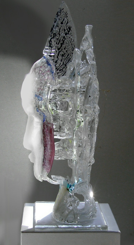 Gerd Sonntag, Glas, Skulptur, glass, sculpture, auction 