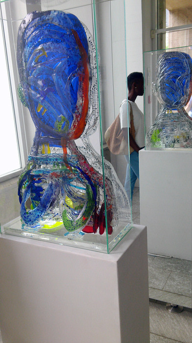 Gerd Sonntag, Glas, Skulptur, glass, sculpture, auction 