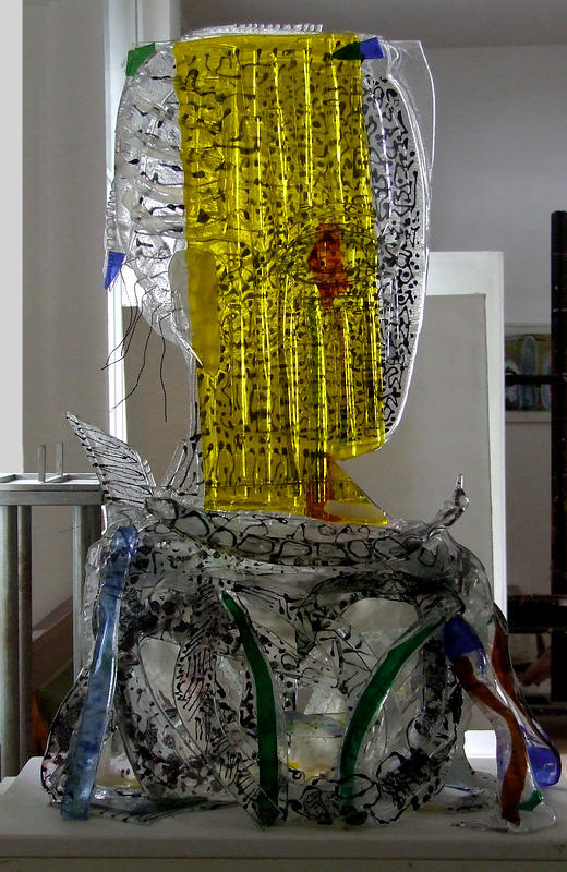 Gerd Sonntag, Glas, Skulptur, glass, sculpture, auction 