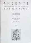 gerd sonntag, akzente, ausstellung, berlin, ost, 1989, katalog, paintings, malerei, deutsche künstler, german artists, publikation, text, veröffentlichung, text