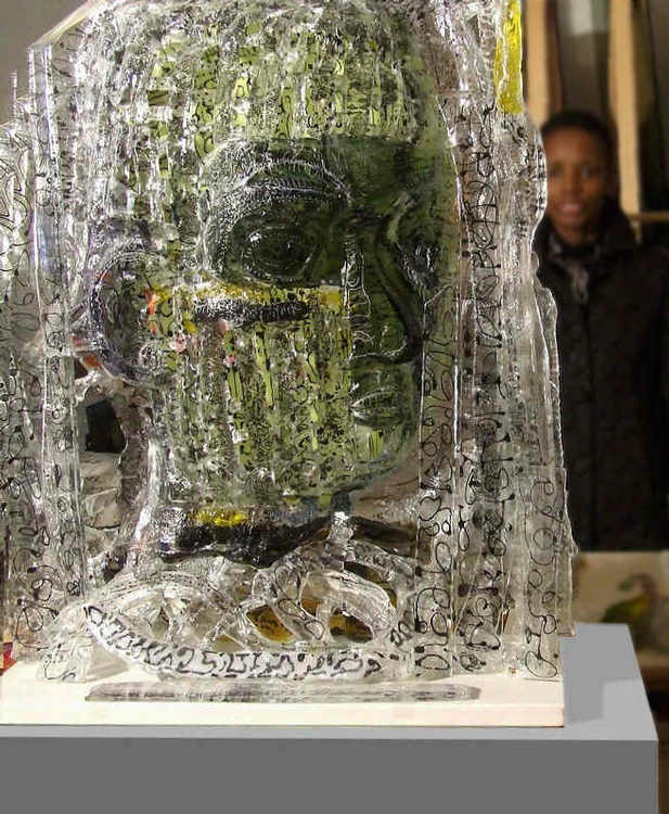 Gerd Sonntag, Glas, Skulptur, glass, sculpture, auction 