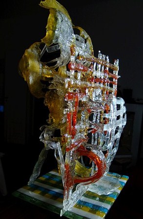 Gerd Sonntag, Glas, Skulptur, glass, sculpture, auction 