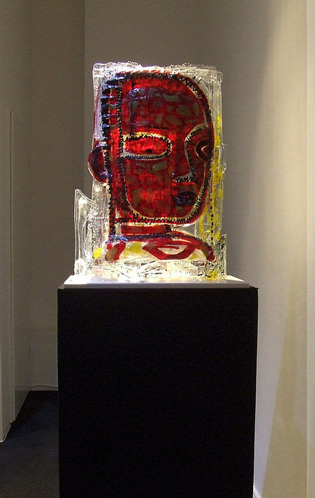 Gerd Sonntag, Glas, Skulptur, glass, sculpture, auction 