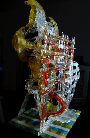 Gerd Sonntag, Glas, Sao Paulo, glass, sculpture, auction, art, kunst 